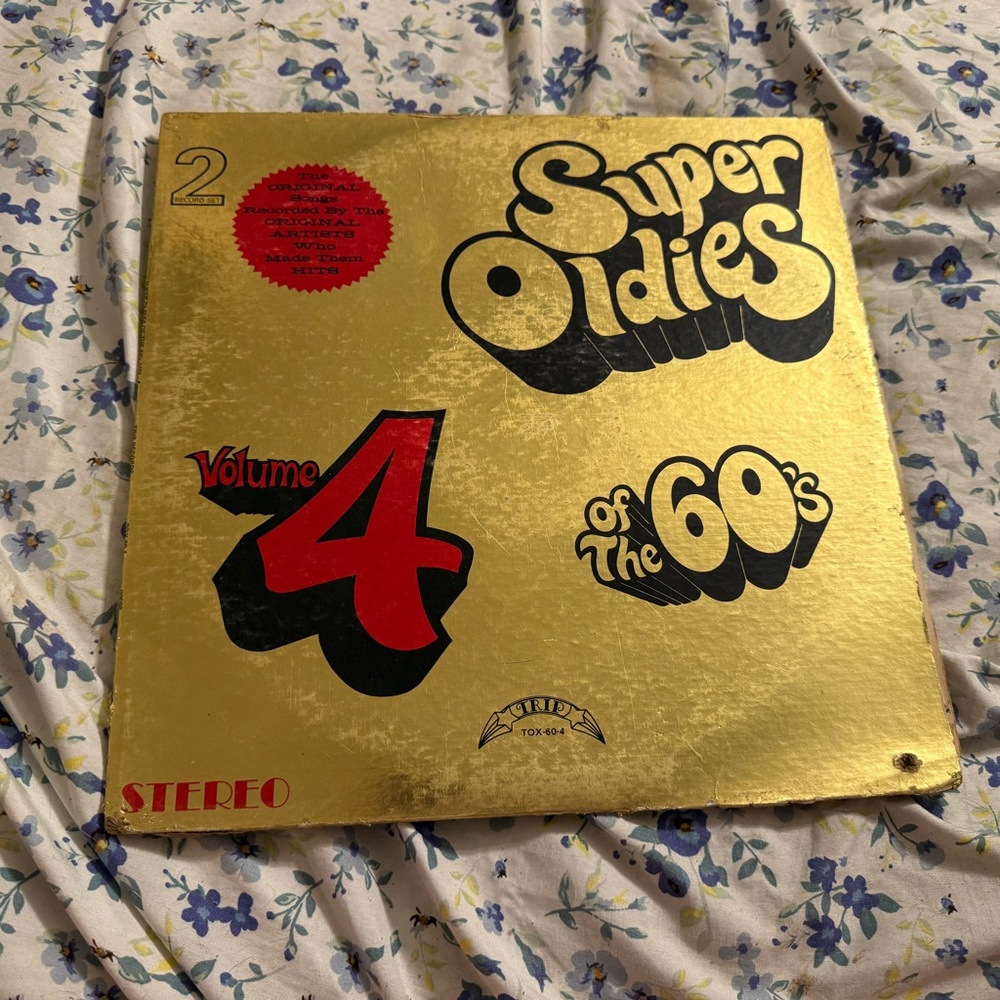 Super Oldies of the 60's Volume 4 Vinyl Record